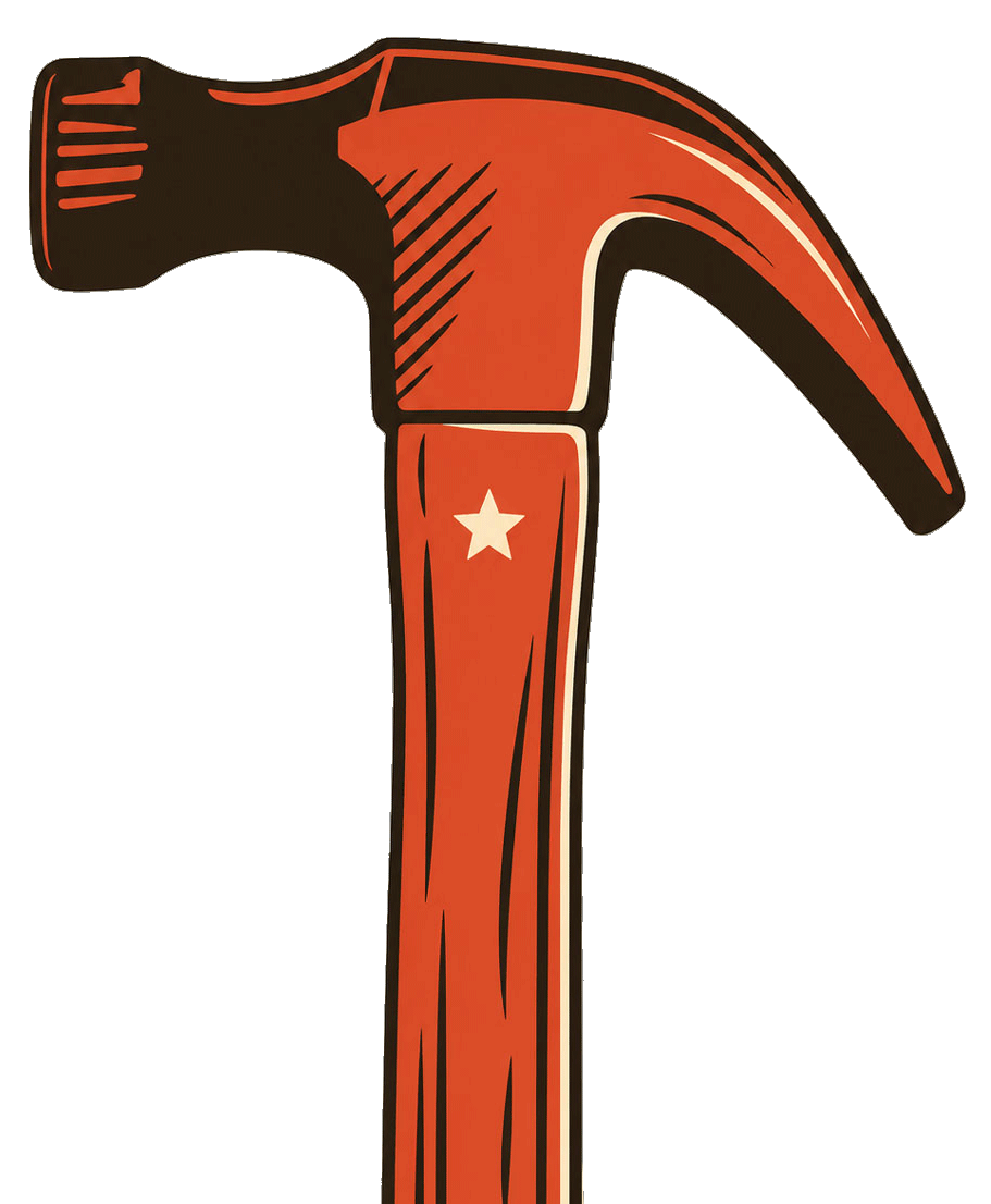 Mayfield Construction hammer illustration